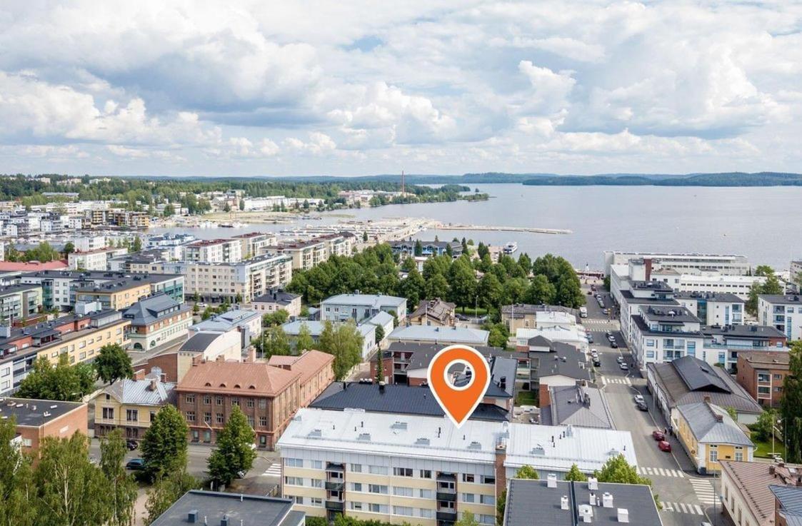 City Apartment Snellmaninkatu 22 B, Ilmainen Kadunvarsipysaekoeinti Kuopio Exterior foto